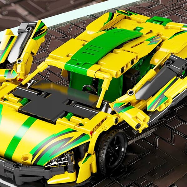 Rakennuspalikat Auto Robotti 2in1 -sarja