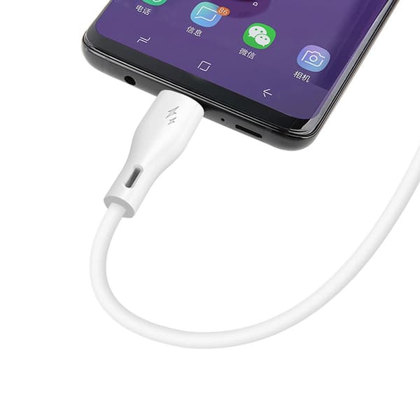 Dudao L2L USB-A / Lightning 3A -kaapeli 2m - Valkoinen