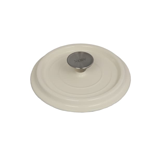 Støbejernsgryde Tierra 24cm 4L Creme NOIS