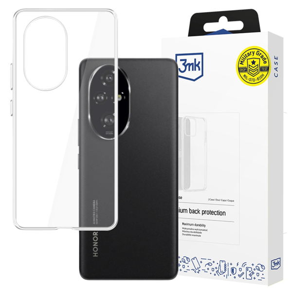 Honor 200 Pro - 3mk Gennemsigtigt Etui