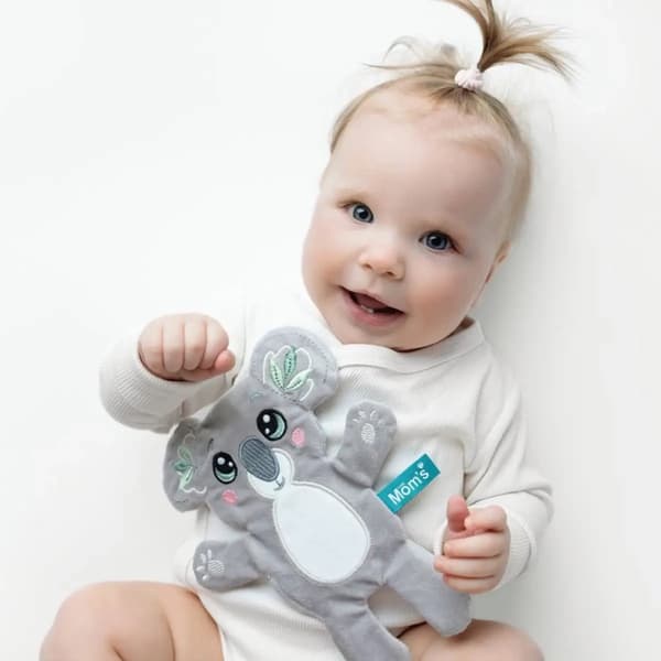 Koala Crinkle Sensorisk Klude til Babyer 0+ Moms Care