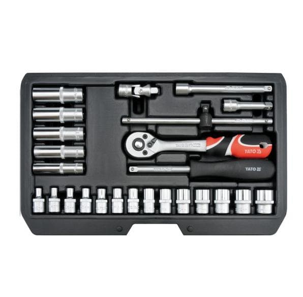 YATO SKYCKLARSATS 1/4" 25 ST YT-14461