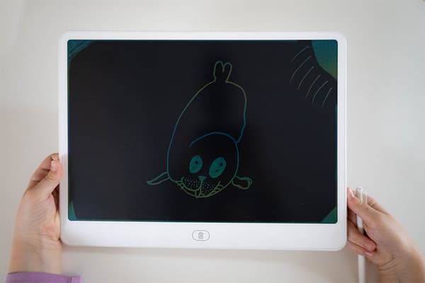 Stor farvetegnetablet med stylus - 16 tommer