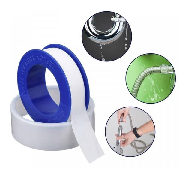 Teflon gevindtætningstape lang 12MM X 10M 1 STK