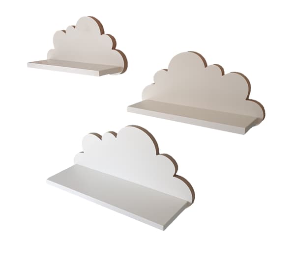 Cloud hylder, 3 stk., Oregon - Elegance