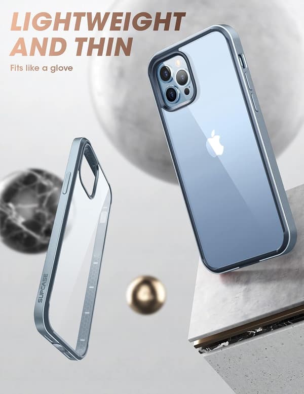 FODRAL TILL IPHONE 13 PRO MAX 6,7' TRANSPARENT FODRAL