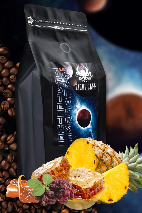 TasteTheUniverse Friskristede Kaffebønner 250G