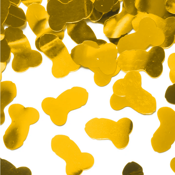 Foliekonfetti GYLLENE PENISER Möhippa 15g