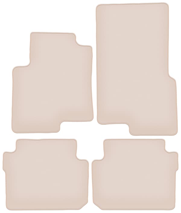 mattor PREMIUM beige för Smart ForFour I hatchback 2004-2007