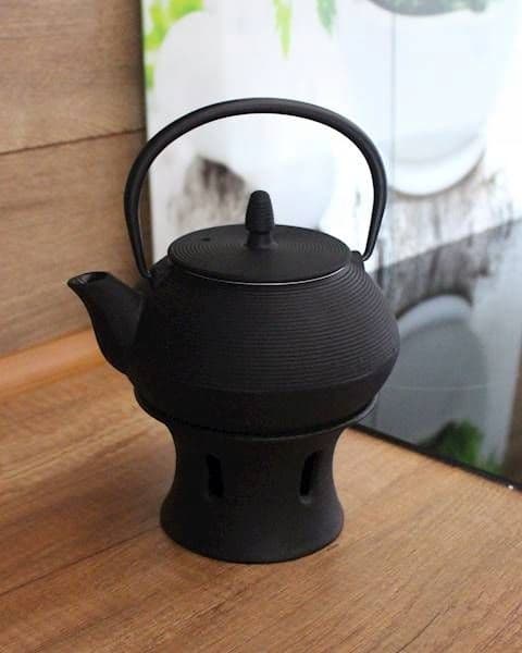 JAPANSK STIL STØBEJERNSTEKANDE 800ML