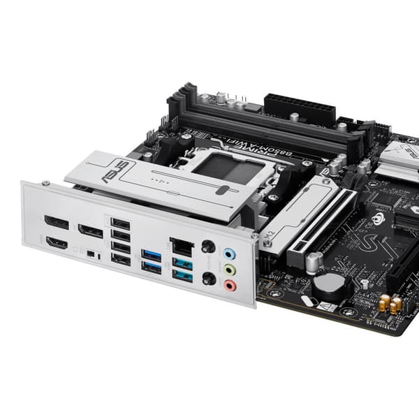 ASUS PRIME B850M-A WIFI-moderkort, Micro ATX, AM5