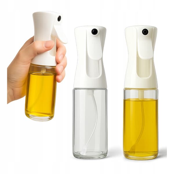 2x Olivolja-sprayflaska 200 ml spraydispenser