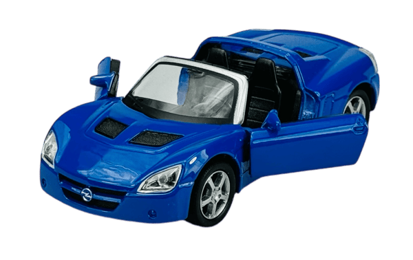 WELLY 2001 OPEL SPEEDSTER BLÅ 1:34 42332