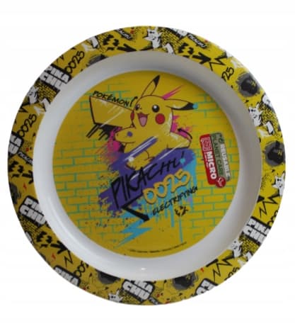 Pokémon PIKACHU børnetallerken, plastik