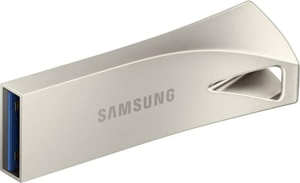 SAMSUNG Bar Plus (2020) 64 GB Silverfärgad USB-minne MUF-64BE3/APC