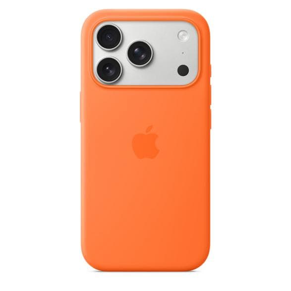 APPLE Silikone Etui med MagSafe til iPhone 17 Pro Orange MGFE4ZM/A