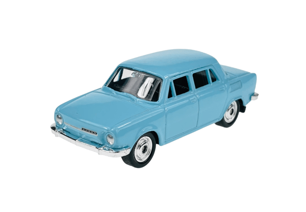 WELLY SKODA 100 BLÅ 1:60 52403