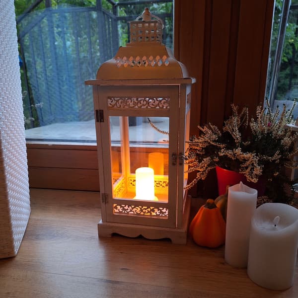 LED-LJUSINSATS LED-LYKTA LIFE ELDEFFEKTTIMER 6 TIMMAR