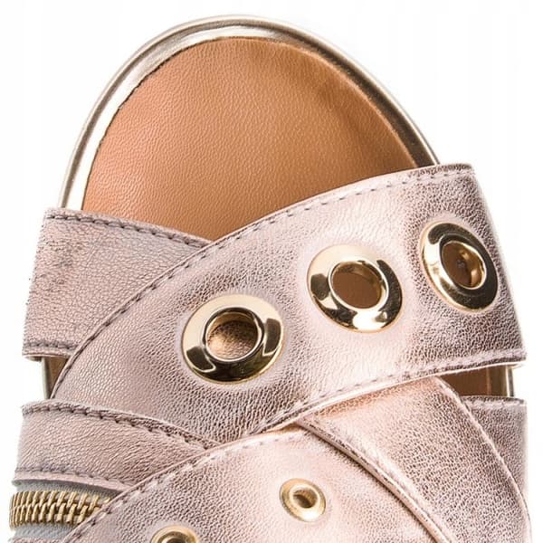 EVA MINGE DAME LÆDER PINK FLIP-FLOPS 36 3W2G1*
