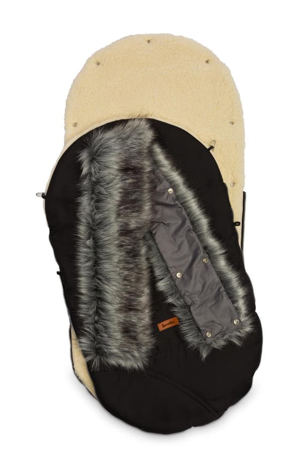 ESKIMO MUSTA MAKUPUSSSI / VILLA 100 X 46