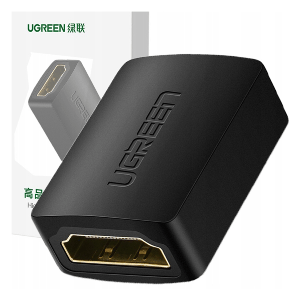UGREEN 20107 HDMI 4K Adapter til TV, PS4, PS3, Xbox og Nintendo Switch (Sort)