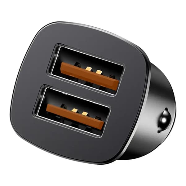Baseus Square Billaddare 2xUSB QC3.0 5A 30W (Svart)