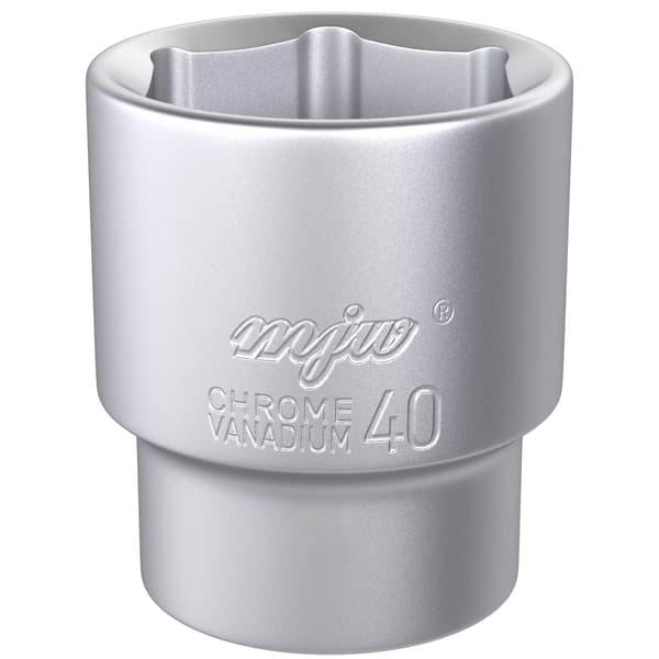 MJW 3/4" topnøgle 6-kant 40 mm