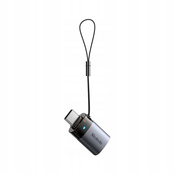 MCDODO ADAPTER USB-A 3.0 TILL USB-C TILL USB TYP C 3A 5GB OTG LED