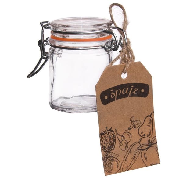 Patentglas med klemme 50 ml