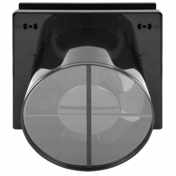 VENTIS LINEA 150 Svart H+T badrumsfläkt