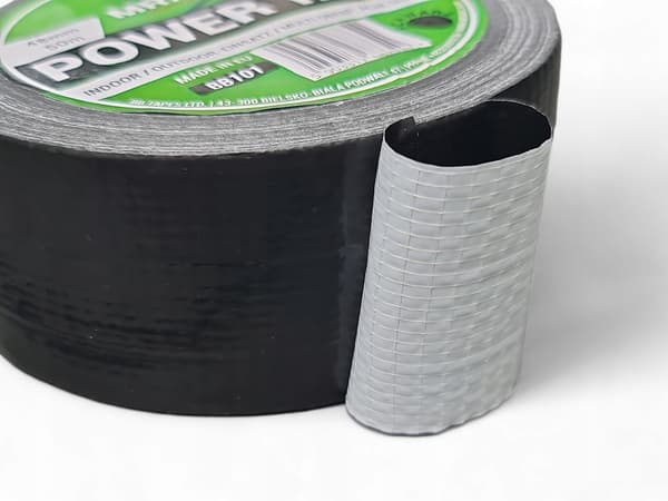MrTape Sort Gaffatape 48mm/50m Stærk Powertape Forstærket