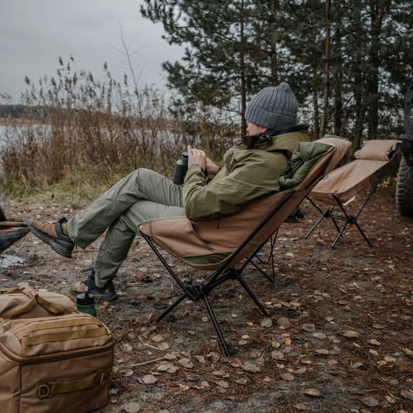 Offlander stor hopfällbar campingstol
