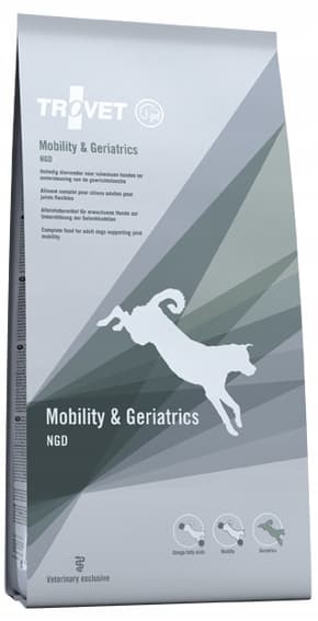 Trovet MGD Mobility Geriatrics torrfoder för hundar 12,5 kg