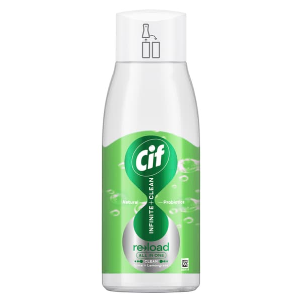 CIF Uute Ref Clean Lime ja Lemon 590ml