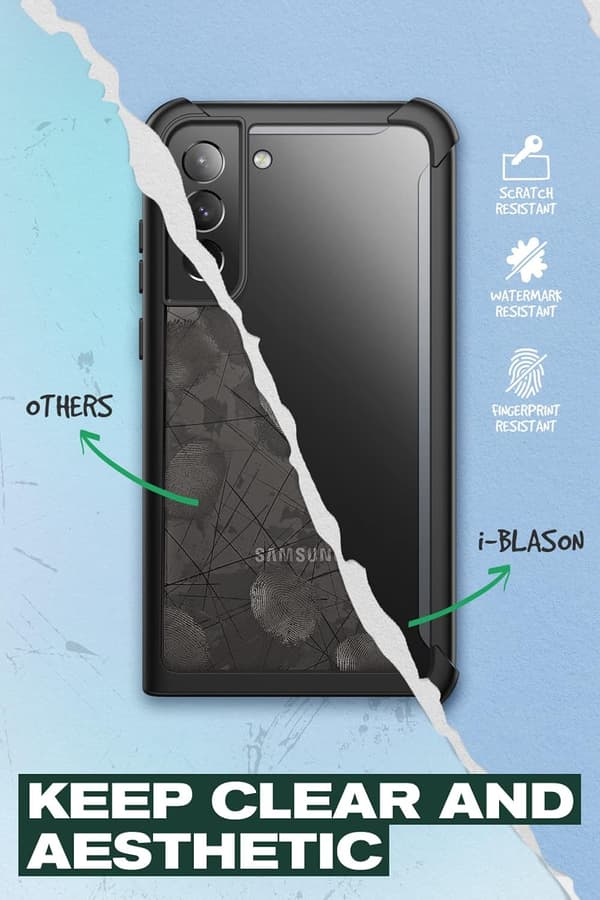 SVART STÖTFÅNGARE FÖR SAMSUNG GALAXY S22+