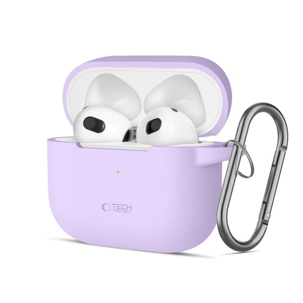 TECH-PROTECT SILIKONKROK TILL APPLE AIRPODS 3 LAVENDEL