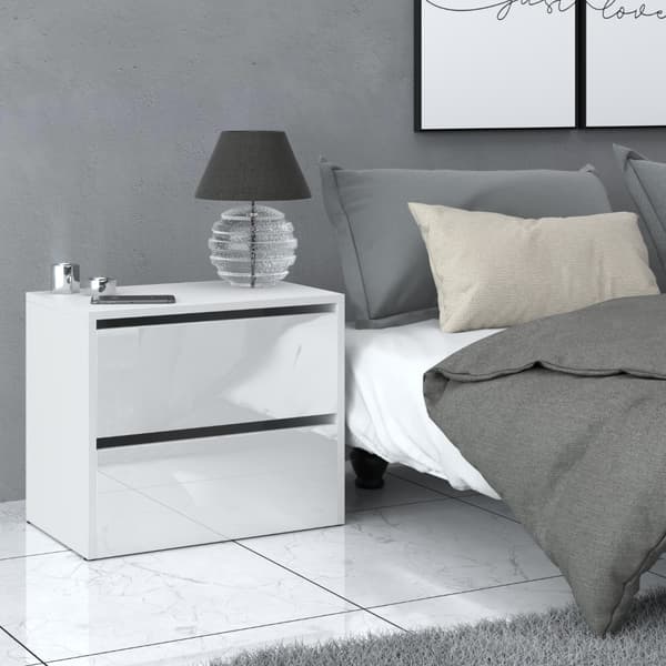 HVID GLANS SKOSKAB 60 CM