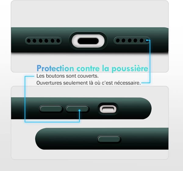 ETUI TIL APPLE IPHONE 11 PRO MAX FLASKEGRØN SILIKONE BAGSIDER