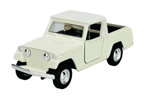 WELLY OLD TIMER 1967 JEEP JEEPSTER COMMANDO PICKUP HVID 1:34 43826