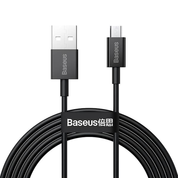 Baseus Superior Series USB till Micro USB-kabel, 2A, 2m (svart)