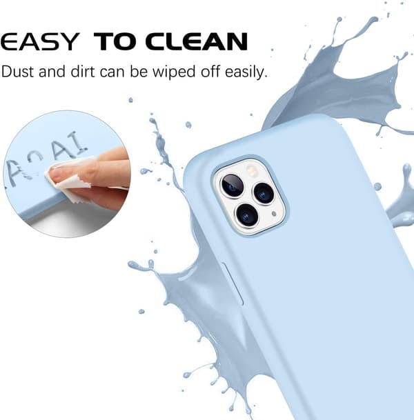 COVER TIL APPLE IPHONE 11 PRO MAX BLÅ SILIKONE BAGSIDER