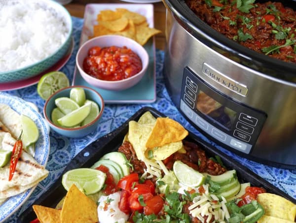Crock-Pot CSC066X silverfärgad långkokare, 5,6 l, 240W, programmerbar
