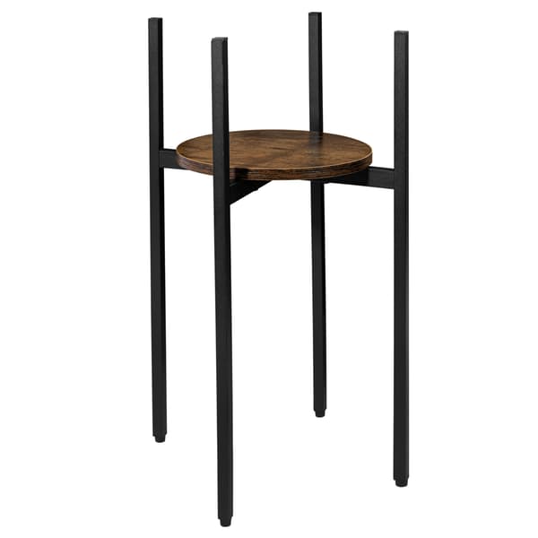 Torre Rustic loft stående blomställning 60 cm svart