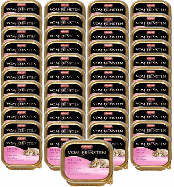 Våd kattefoder Animonda Vom Feinsten Baby Pate 25x100g