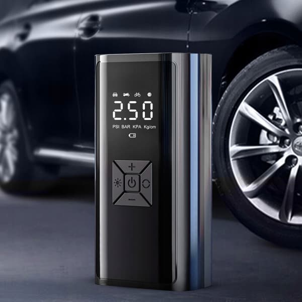TRÅDLÖS KOMPRESSOR KRAFTFULL BATTERIDRIVEN ELEKTRISK PUMP FÖR BILAR