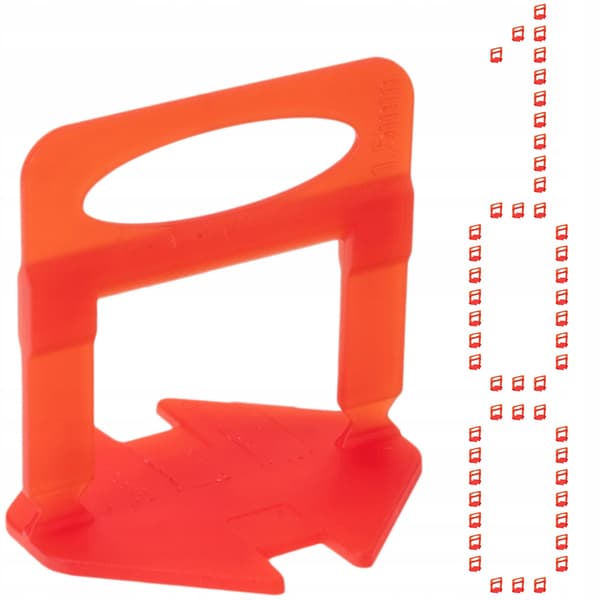 Klips 1.5 mm 100 stk. Flisenivelleringssystem X-level
