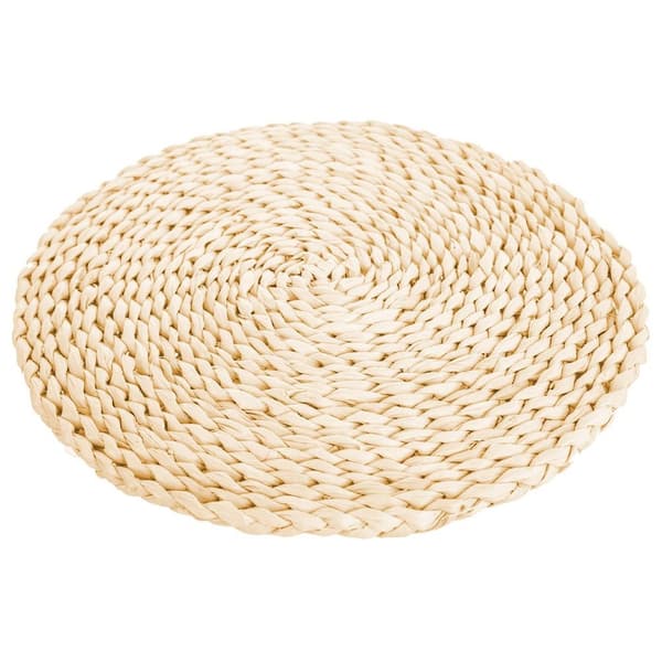 Luonnon pyöreä pöytämatto 35 cm