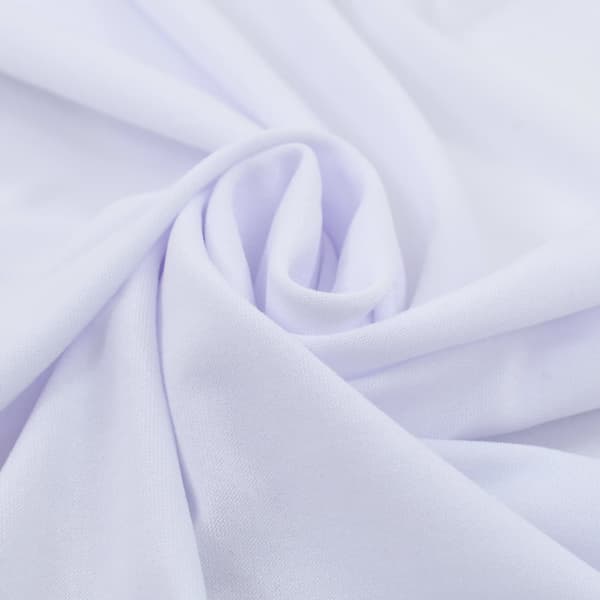 vidaXL Elastiska dukar med volanger, 2 st, 150 x 74 cm, vit