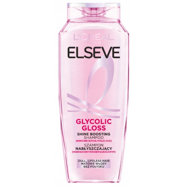 L'Oréal Elseve Glycolic Gloss Schampo för matt hår 400ml