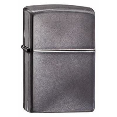 ZIPPO REG GREY DUSK MT LTR -sytytin